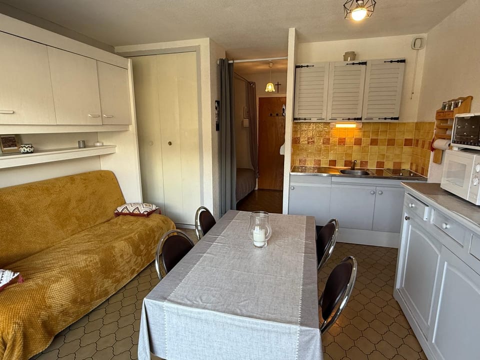 Studio avec balcon Barcelonnette Apartment in Barcelonnette