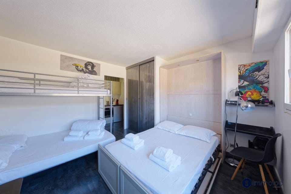 Friendly studio in Auron Apartment in Saint-Étienne-de-Tinée