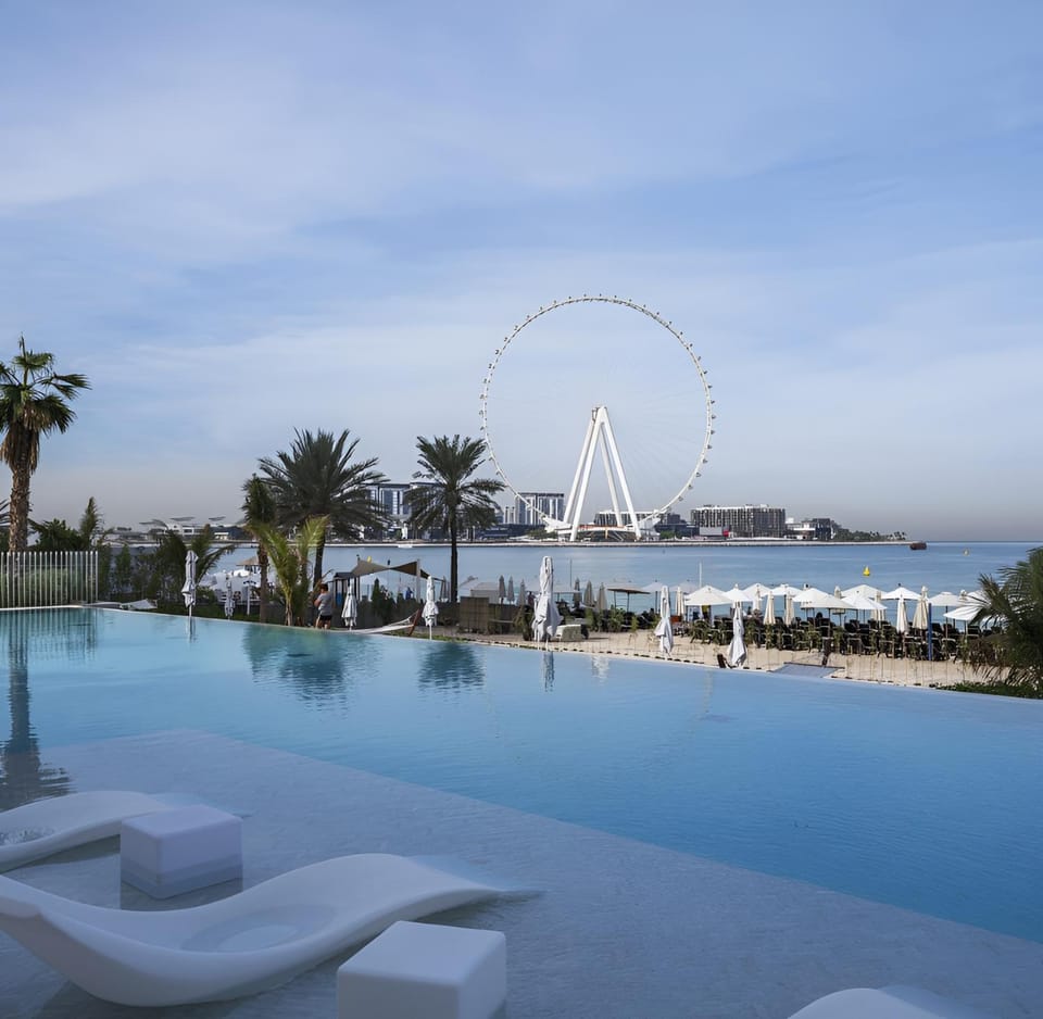 Nearby landmark, Pool view, Sea view, Swimming pool