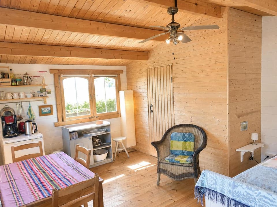 Bed, View (from property/room), Kitchen or kitchenette, Photo of the whole room, Seating area, Dining area