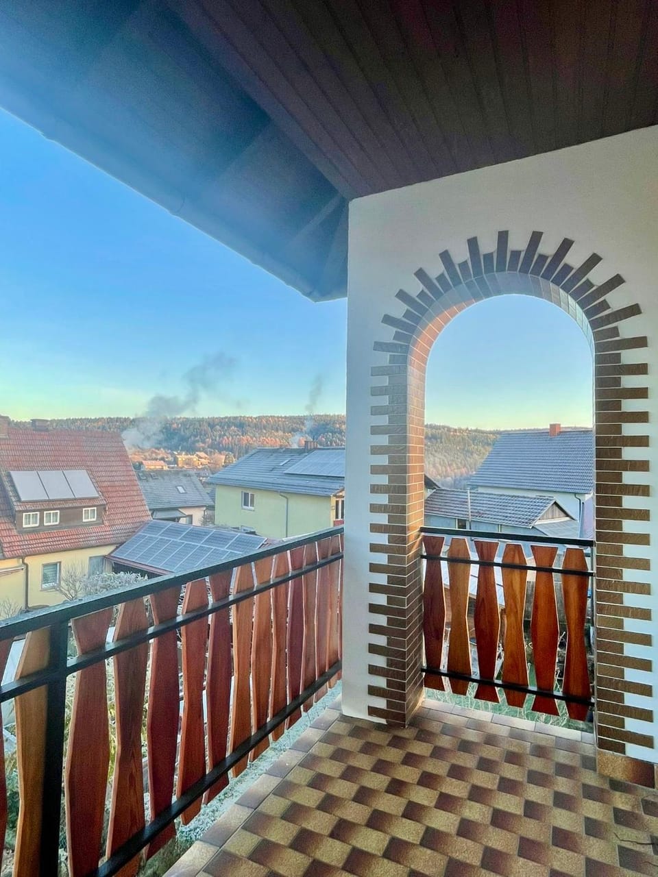 Balcony/Terrace, Mountain view