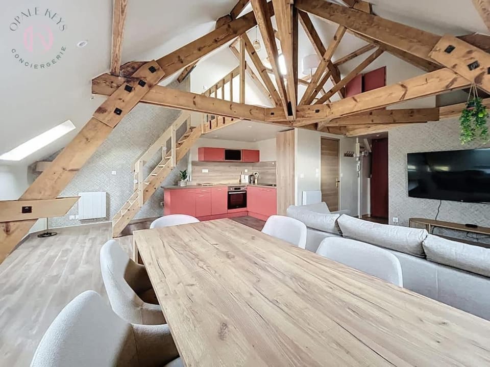 Le Refuge Bois & Lumière - 1 bedroom - Dunkirk Apartment in Dunkirk