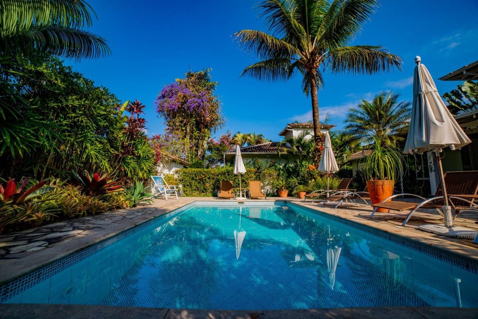 Garden, Garden view, Pool view, Swimming pool, sunbed