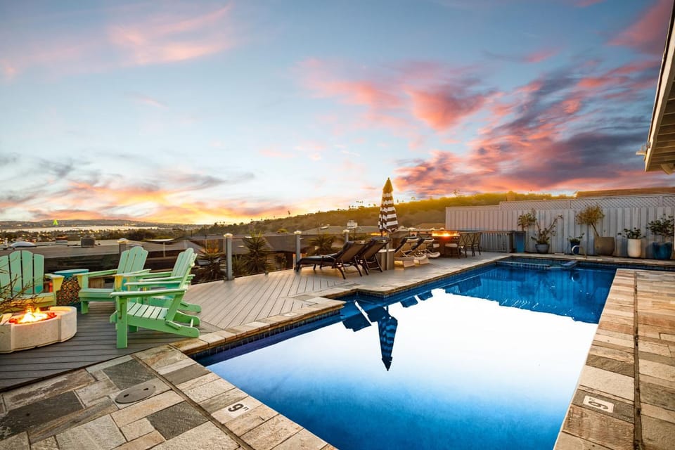 Bayside Bliss House - Pool Spa Views House in Pacific Beach