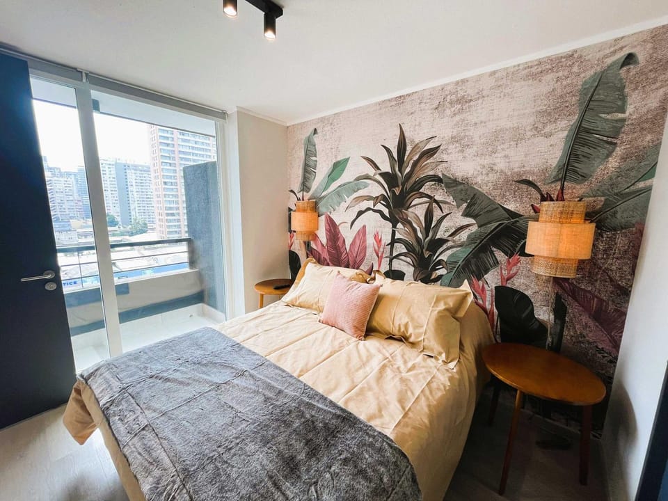 HOM I Wifi Piscina Parking Cowork Metro Almagro Apartment in Santiago