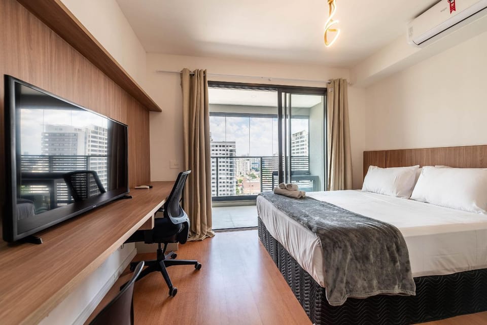 Studio w/ City View & Rooftop Pool - GP2304 Apartment in Sao Paulo City