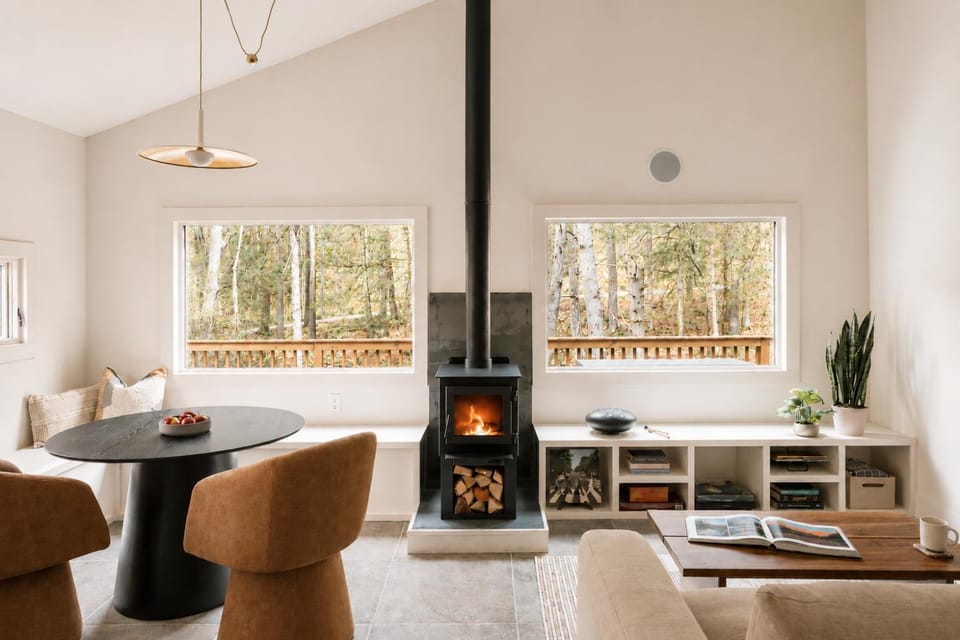 Sauna, Hot Tub, Fire Pit & Creekside Deck Niksen House in Delaware