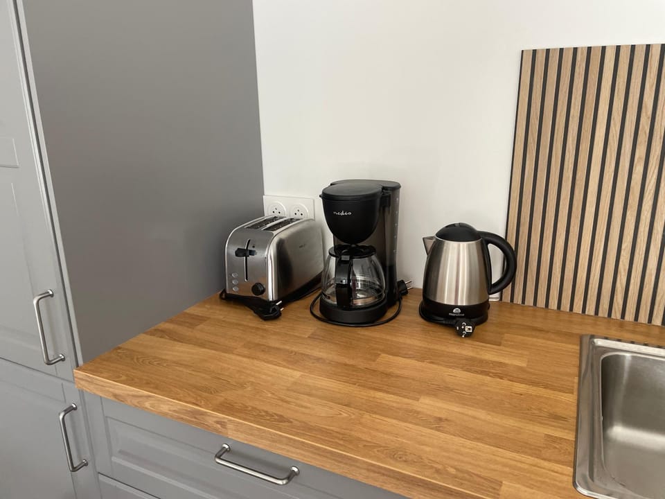 Coffee/tea facilities, Kitchen or kitchenette, toaster