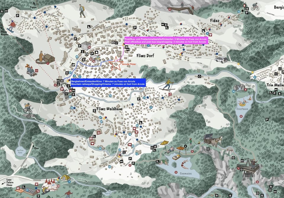 Area and facilities