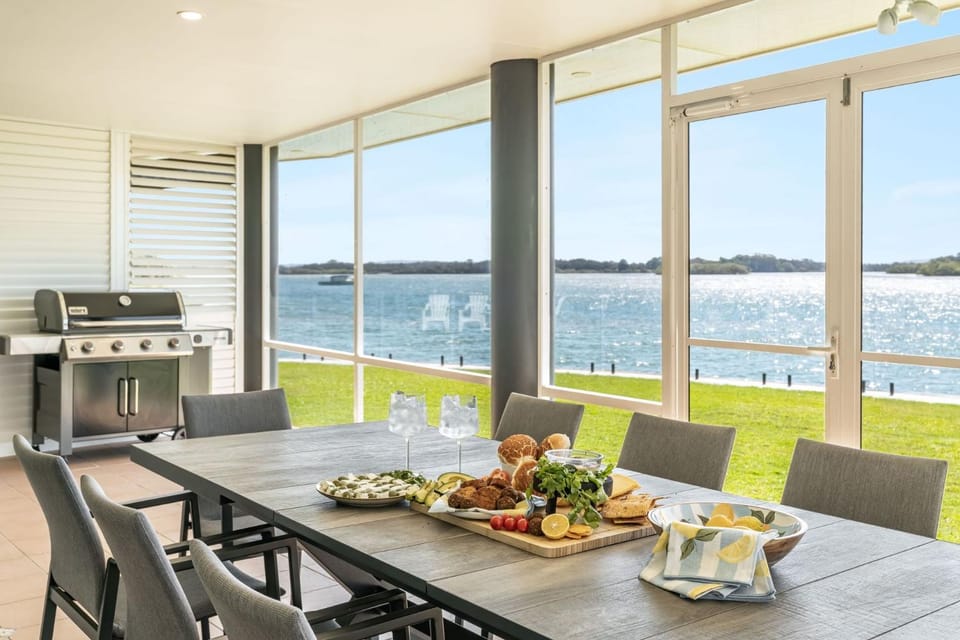 Natural landscape, BBQ facilities, River view