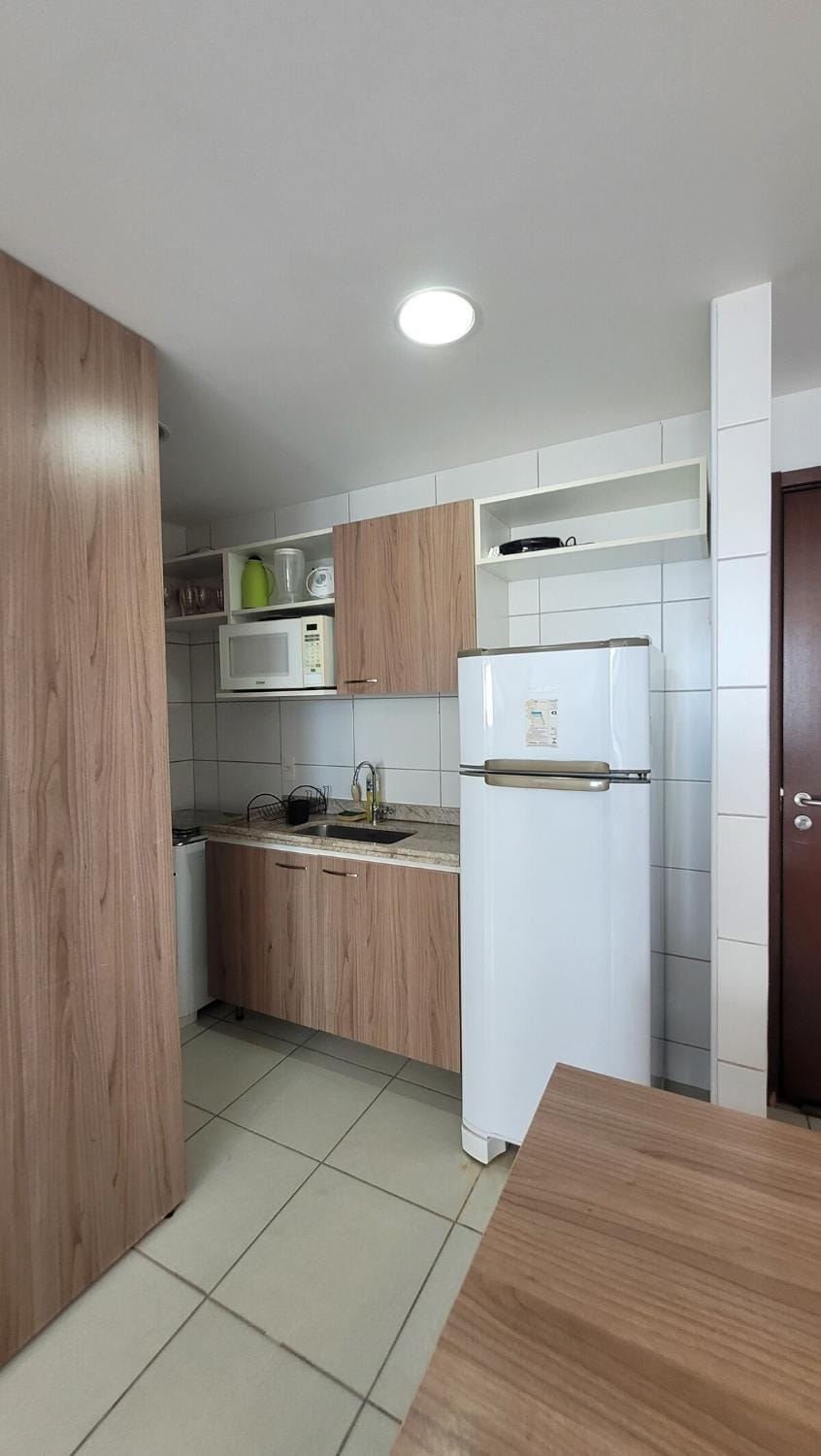 Flat-type apartment, near the beach and Rio Mar Apartment in Recife