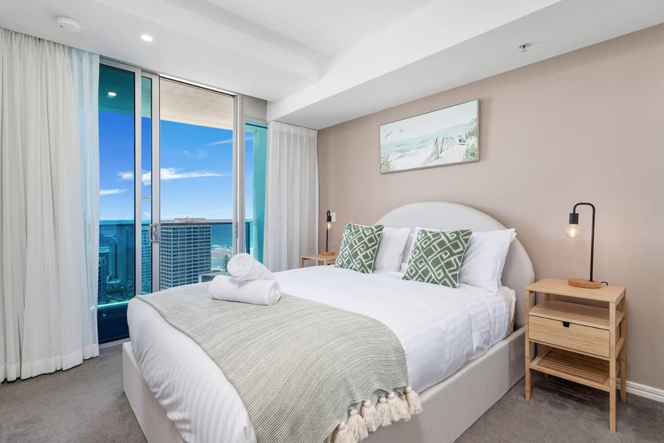 Bedroom, Sea view