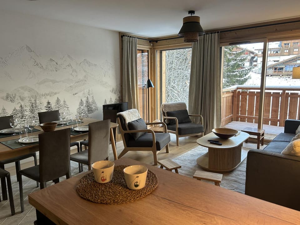 Appartement de standing 2 chambres, Wi-Fi, animaux admis, parking - FR-1-836-56 Apartment in Arâches-la-Frasse