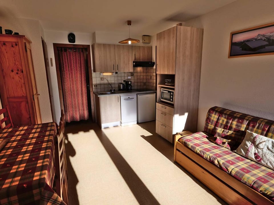 Agréable 2 pièces + coin nuit, 5 pers, St Jean de Sixt - FR-1-458-264 Apartment in La Clusaz