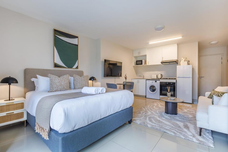 Stunning Air-conditioned studio at Millennial Umhlanga Apartment in Umhlanga