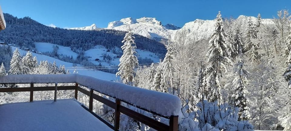 Rez de chalet "La Grange" Apartment in Manigod