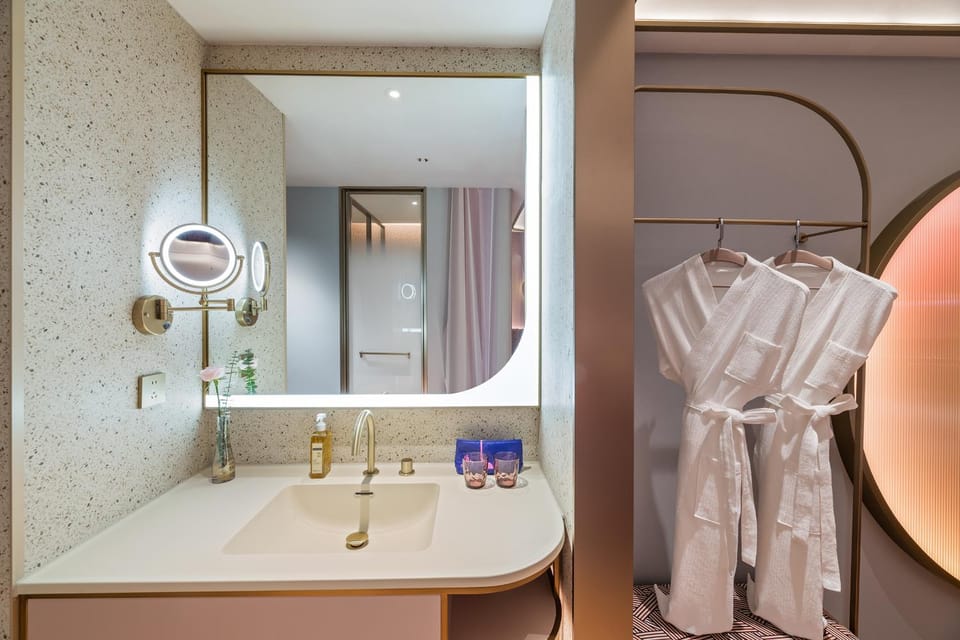Manxin Hotel Yueda 889 Plaza, Yancheng High-speed Railway Station Hotel in Jiangsu