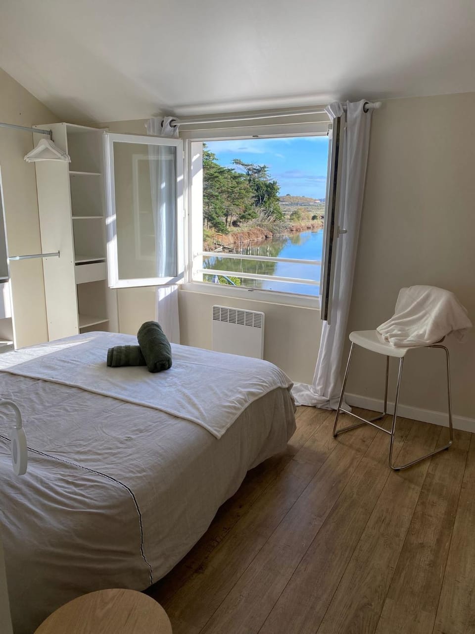 Bed, Natural landscape, Other, Bedroom, towels