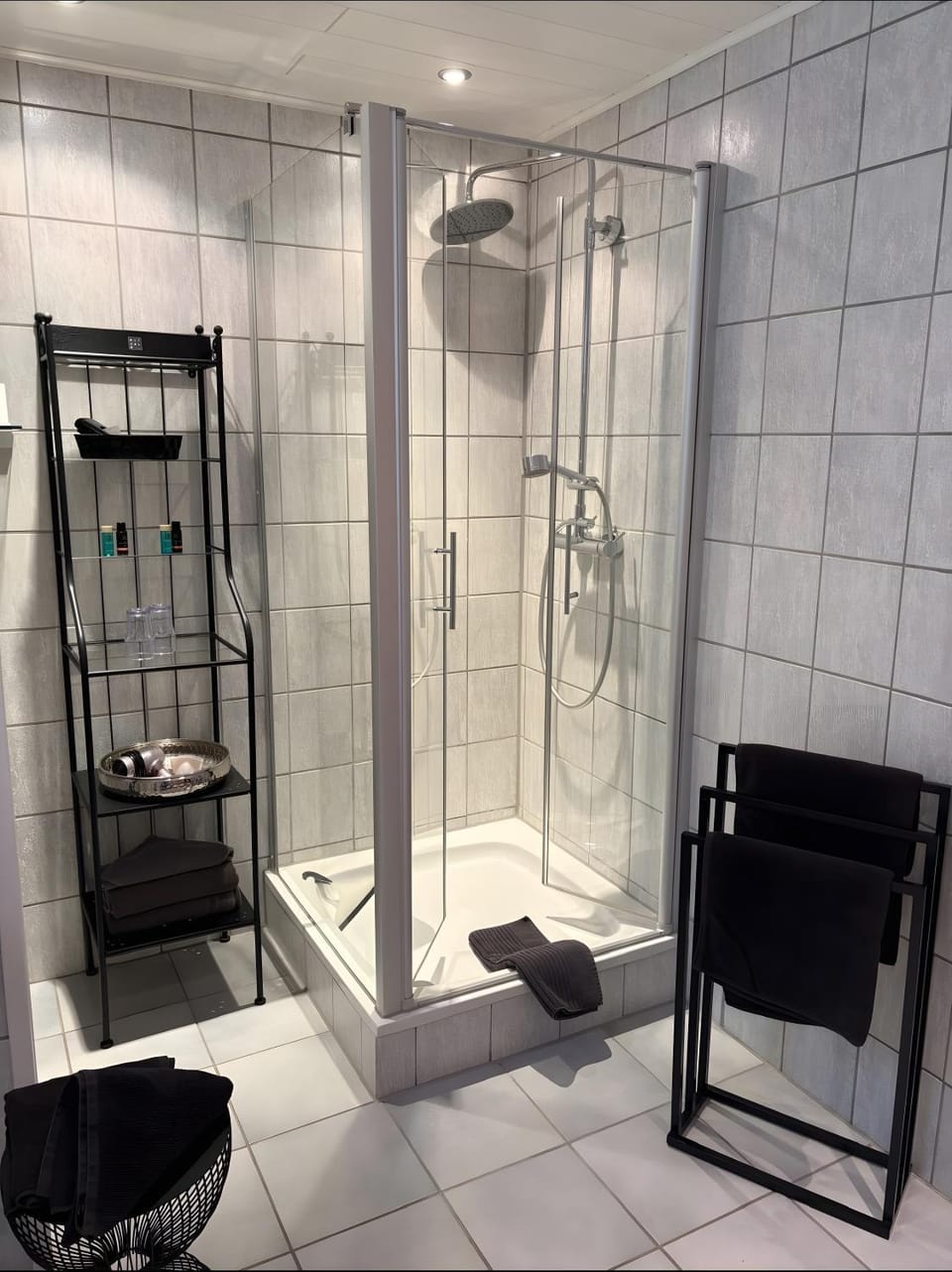 Bathroom, Living room
