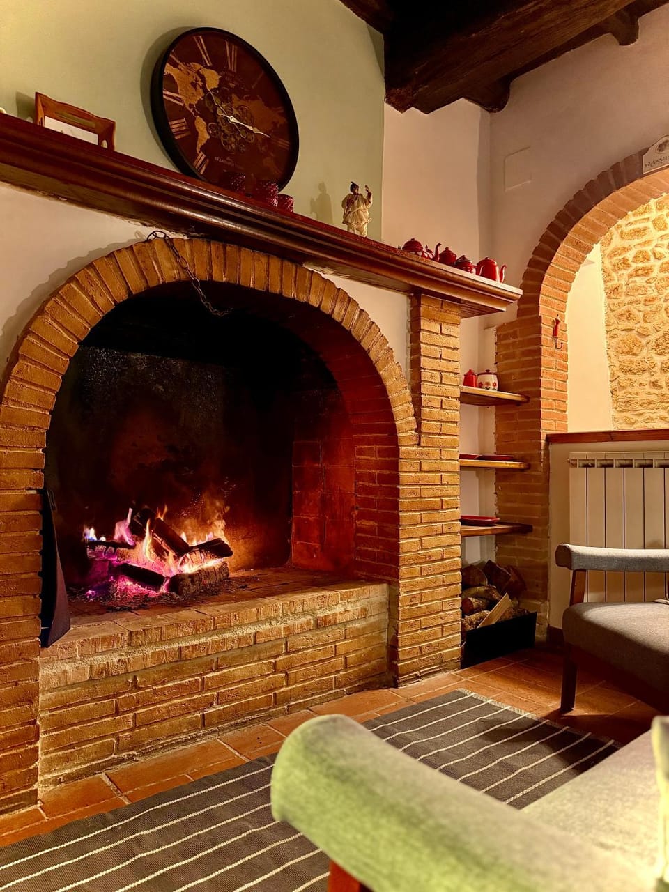 fireplace