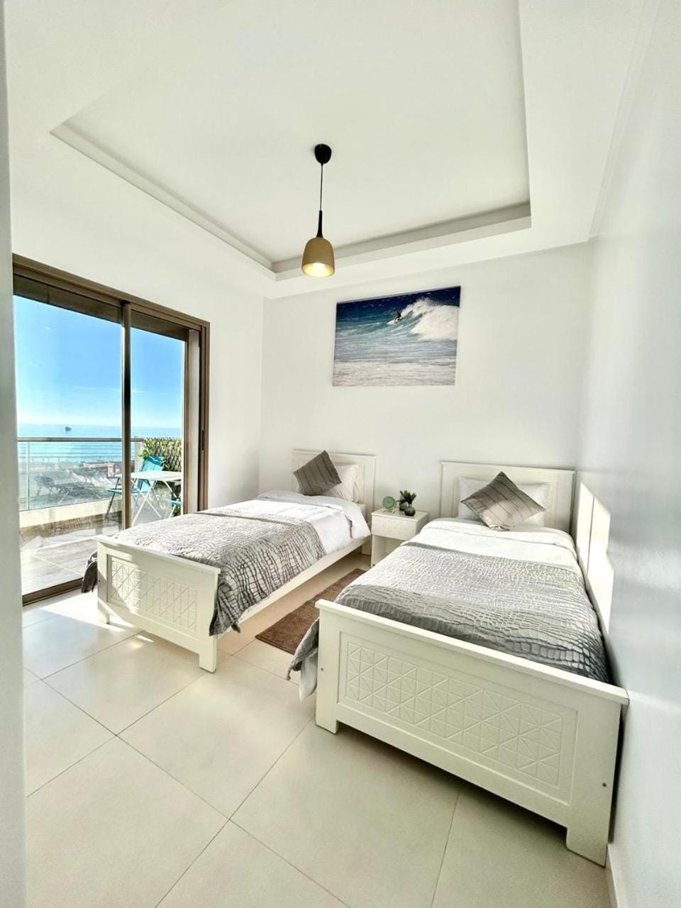 Ocean View Apartment with Balcony Anza Apartment in Agadir