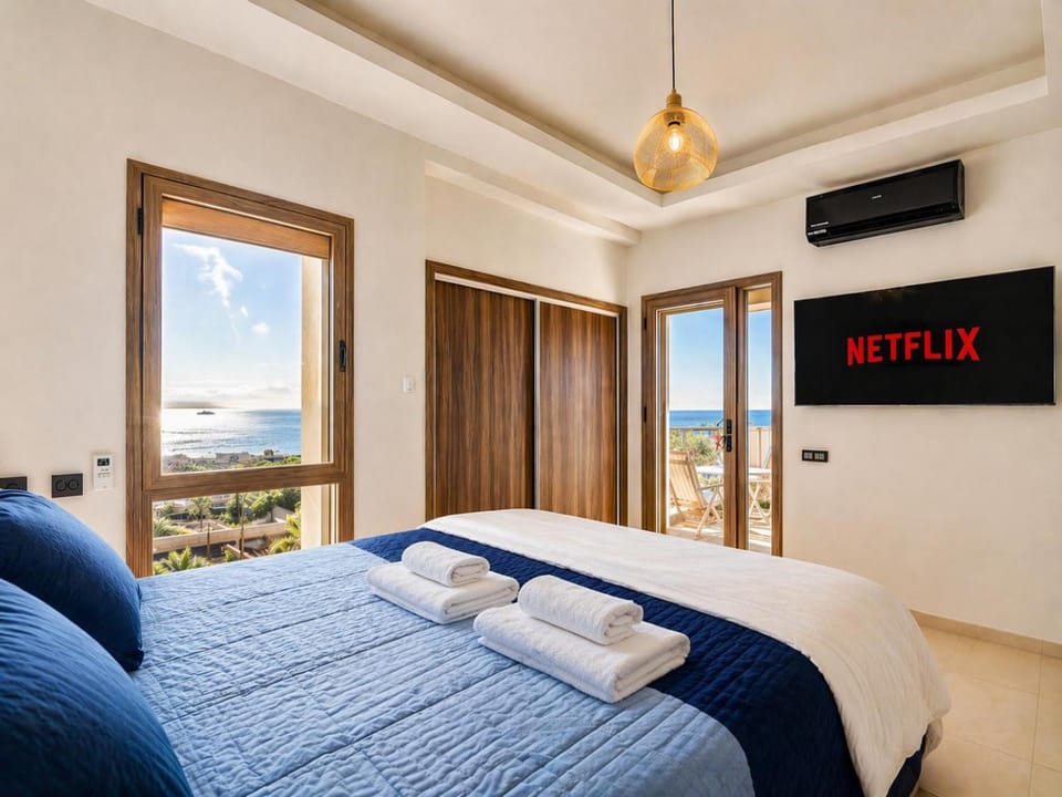 Ocean View Apartment with Balcony Anza Apartment in Agadir