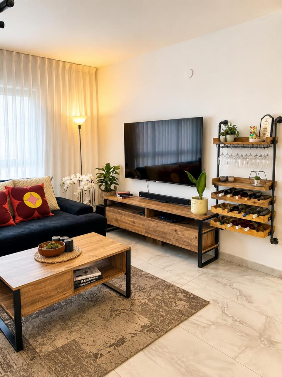 TV and multimedia, Living room, Photo of the whole room, Seating area