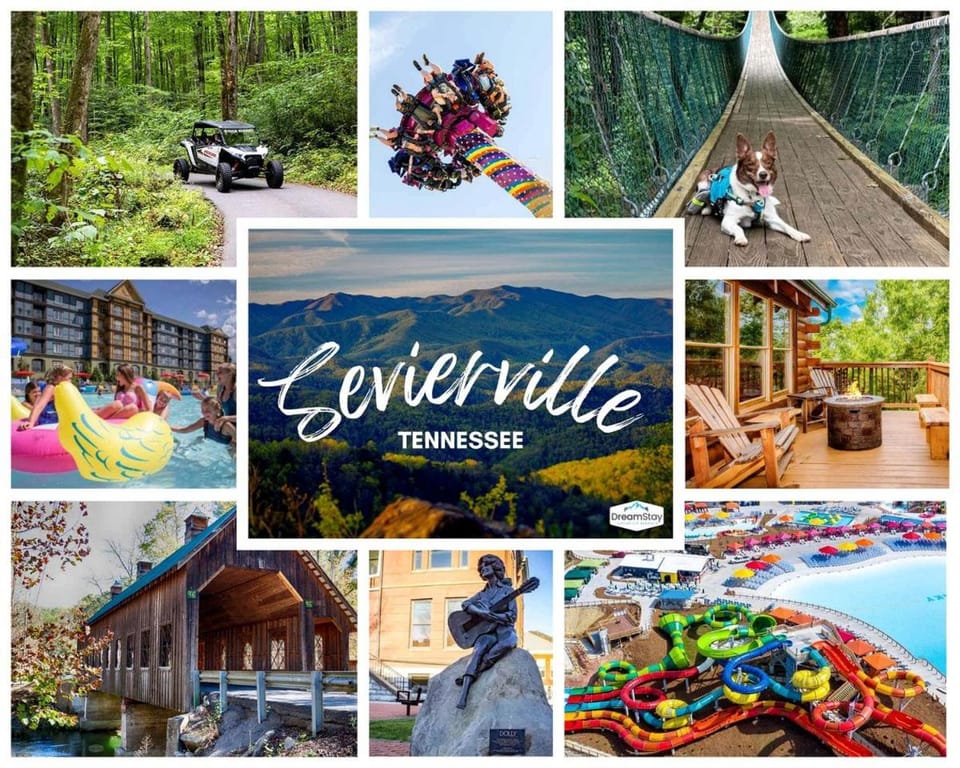 Charming Smoky Mountain Cabin with Private Fire Pit, Modern Amenities, Near Downtown Gatlinburg, Tennessee Cabin in Gatlinburg