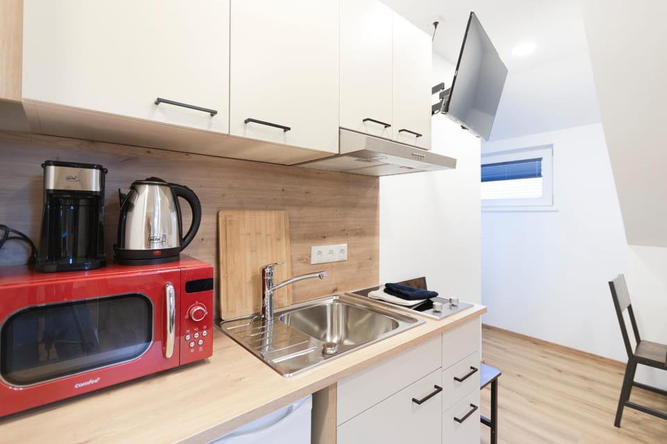 Kitchen or kitchenette, kitchen