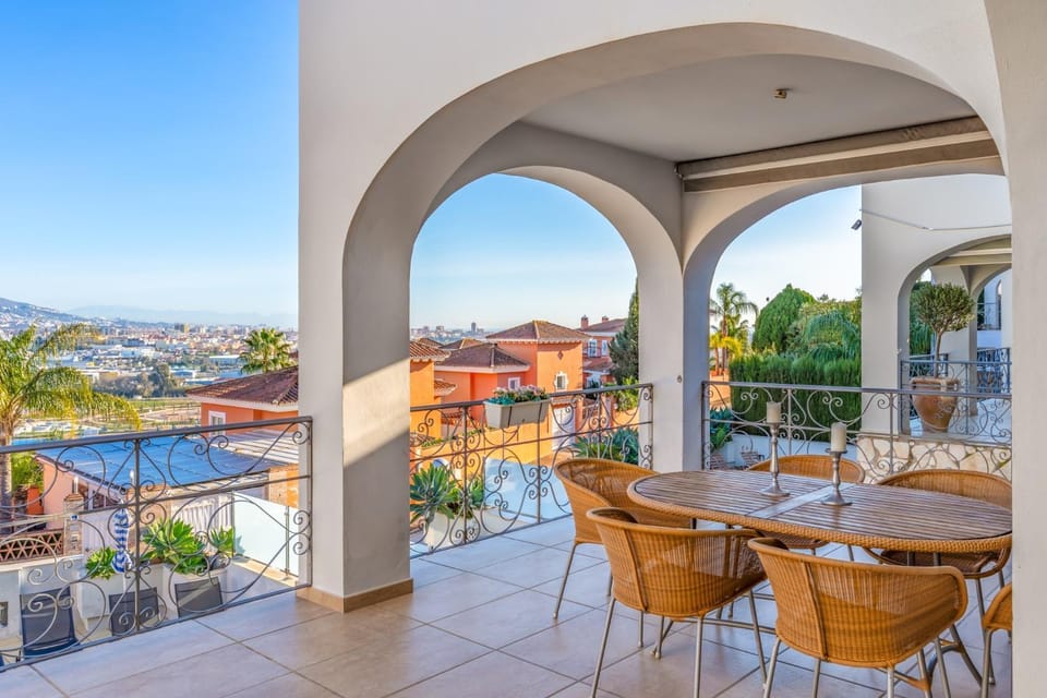 Property building, Living room, Swimming pool