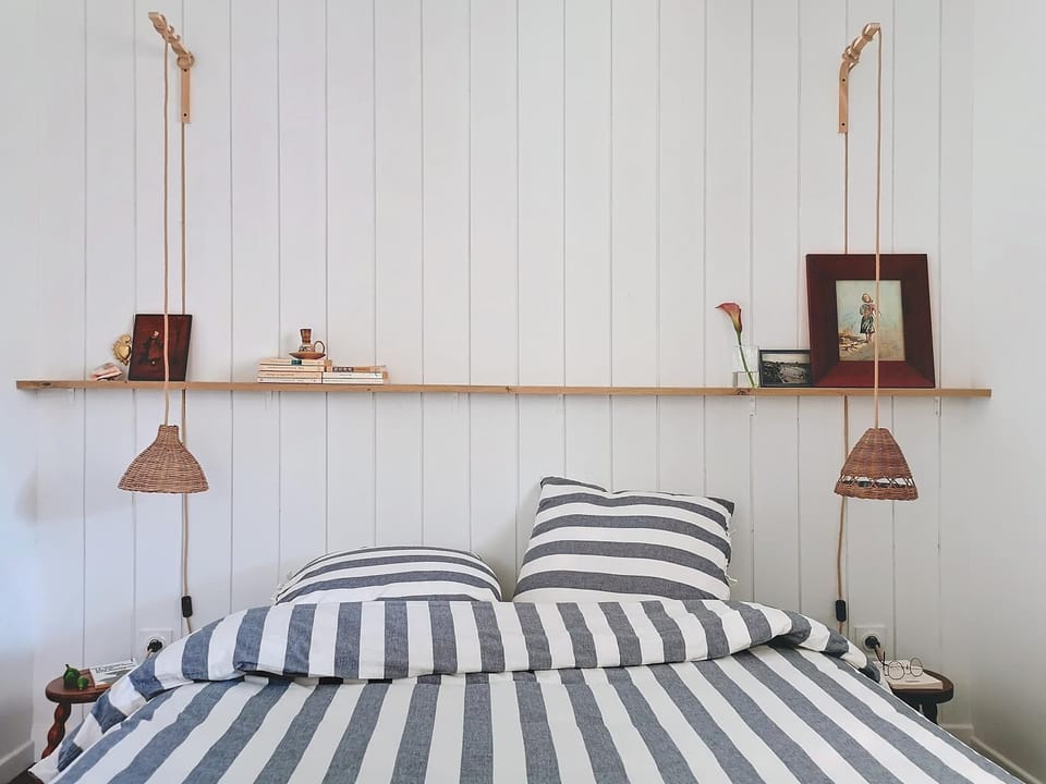 Bed, Photo of the whole room, Bedroom, heating, internet, towels