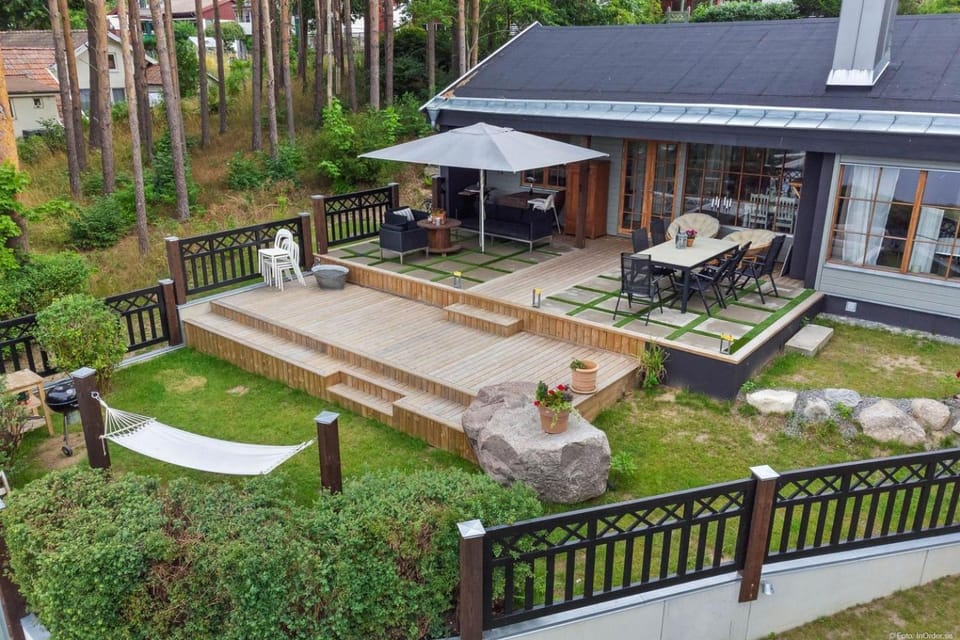 Patio, Facade/entrance, Garden, Garden view