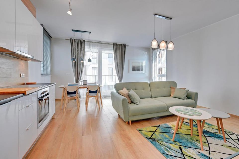 Kitchen or kitchenette, Living room, Seating area
