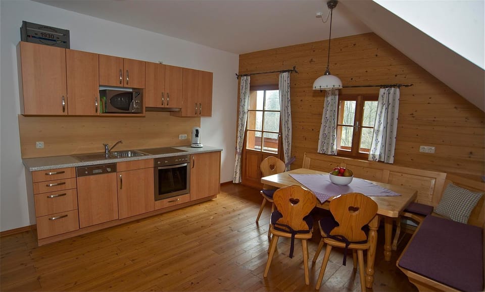 Kitchen or kitchenette, Dining area, stove, toaster