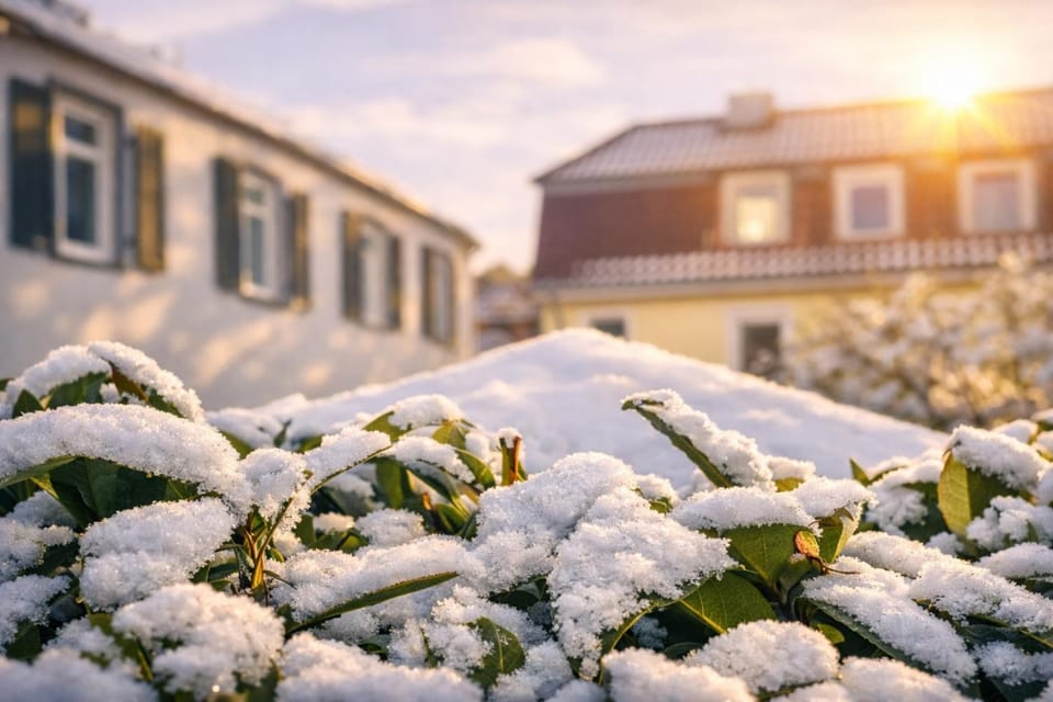 Property building, Winter