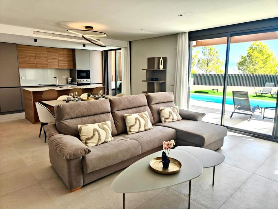 New villa with private pool in Polop Bay View Villa in Marina Baixa