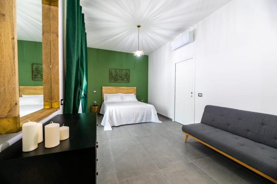 Property building, Living room, Bedroom