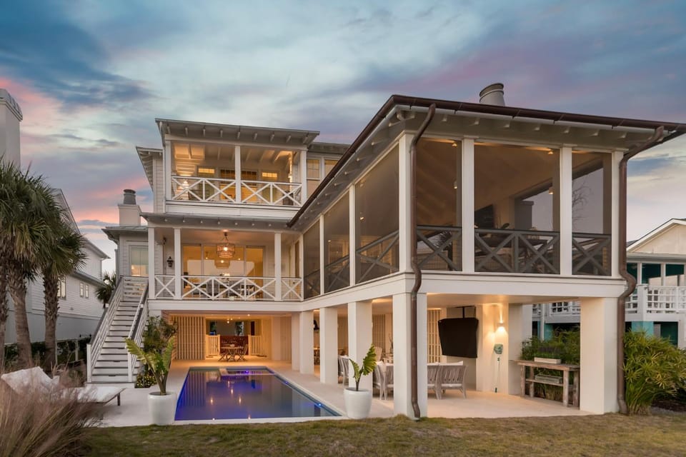 New Ocean Front Home House in Isle of Palms