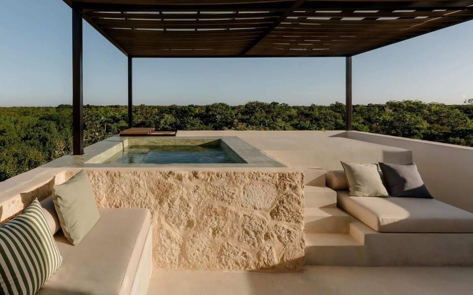 View (from property/room), Balcony/Terrace, Seating area, Swimming pool, Swimming pool