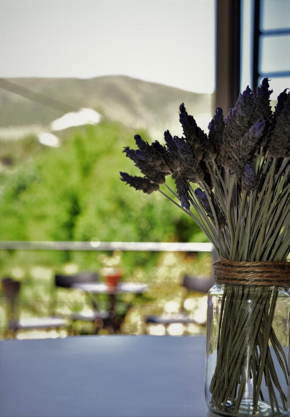 Natural landscape, Balcony/Terrace, Mountain view