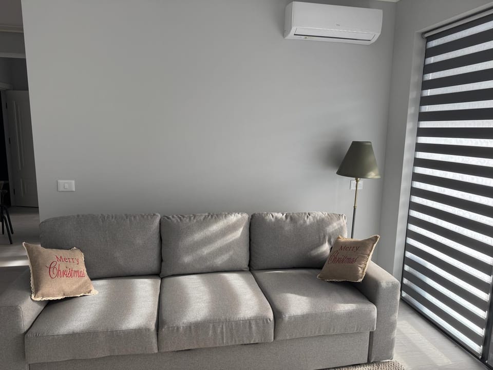 Living room, air conditioner