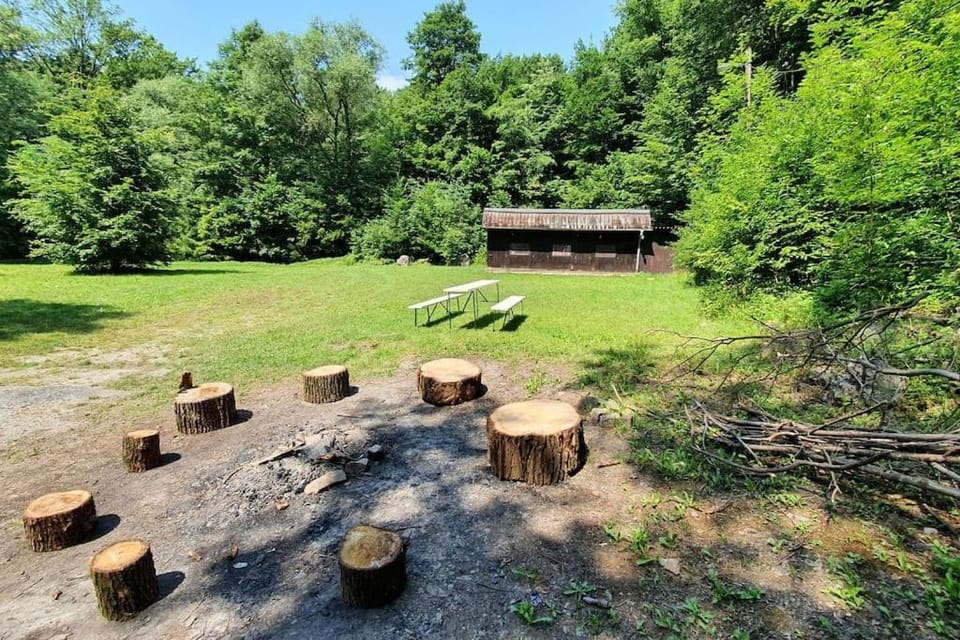 Párty areál U Staré Vápenky Chalet in Czechia