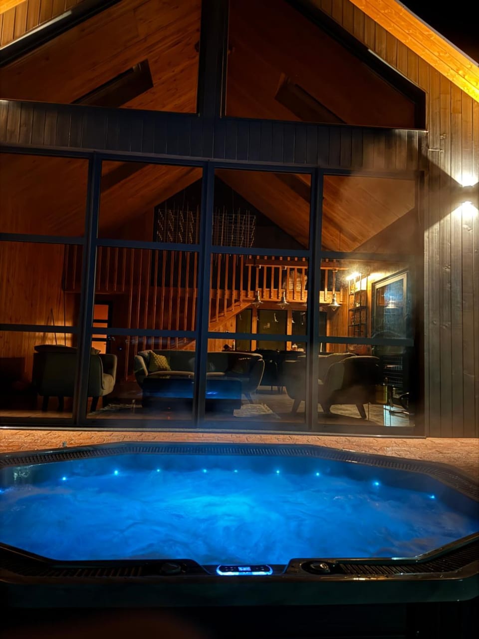 Night, Hot Tub, Hot Tub