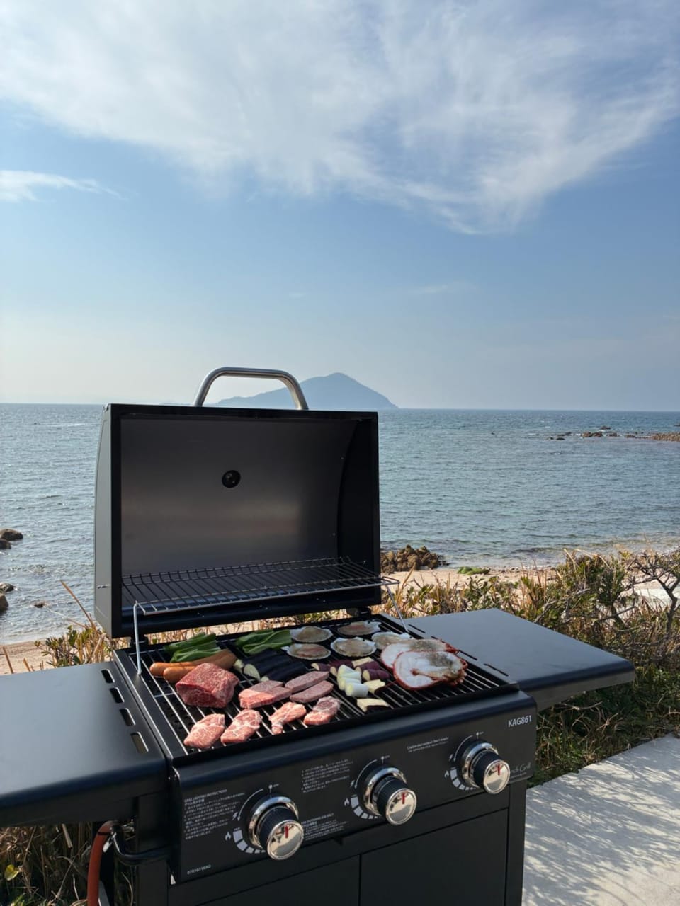 Day, Natural landscape, BBQ facilities, Beach, Sea view