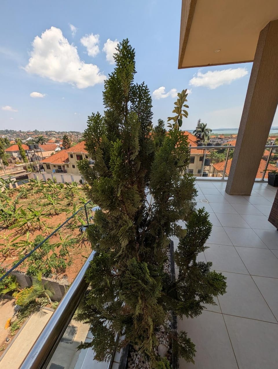 V's lake view Penthouse Apartment in Kampala