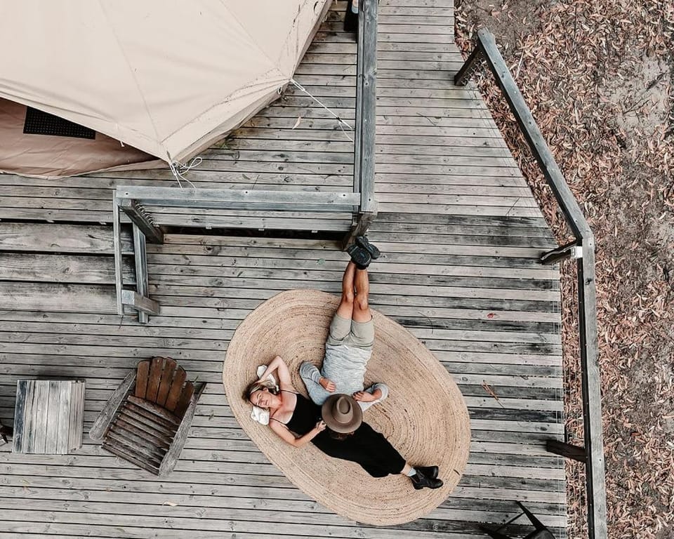 Kookaburra Ridge Luxury tent in Central Coast