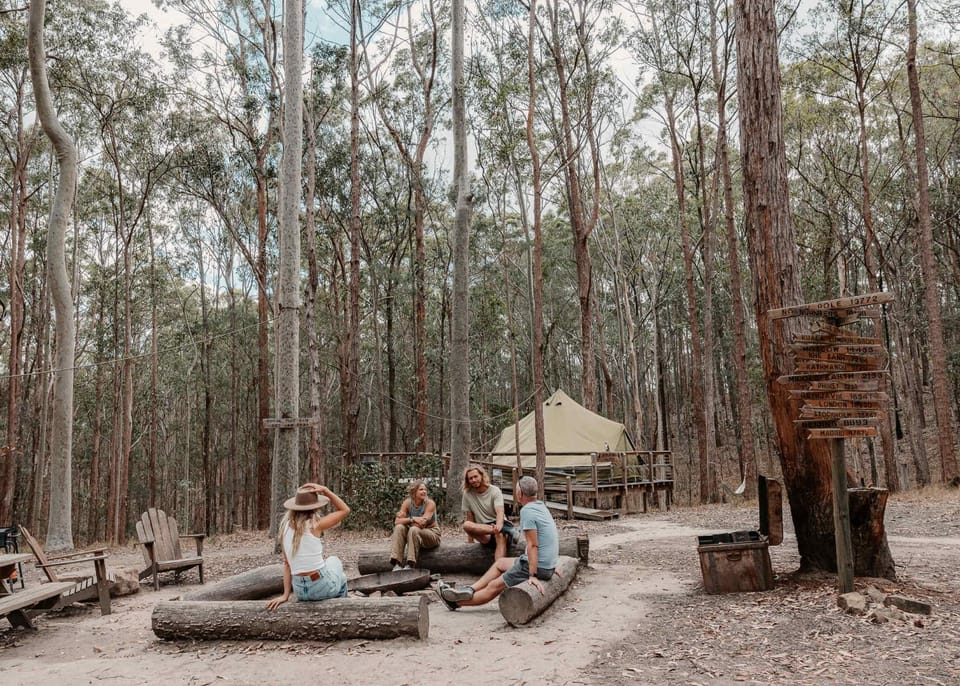 Kookaburra Manor Luxury tent in Central Coast