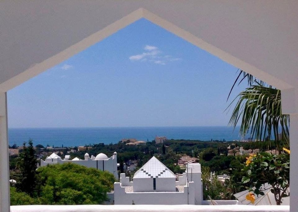 Penthouse Marbella, Panoramic Sea Views, Terrace, Pool & Parking Apartment in Marbella