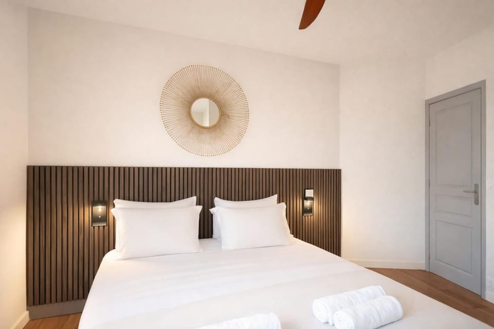 Bed, Photo of the whole room, Bedroom, heating, internet, towels
