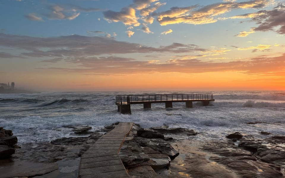 Beach, Sea view, Sunrise